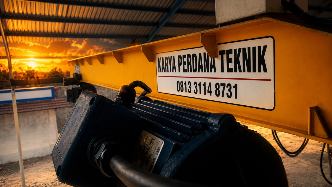 Apa Itu Hoist Crane? Pengertian, Jenis, dan Cara Kerjanya